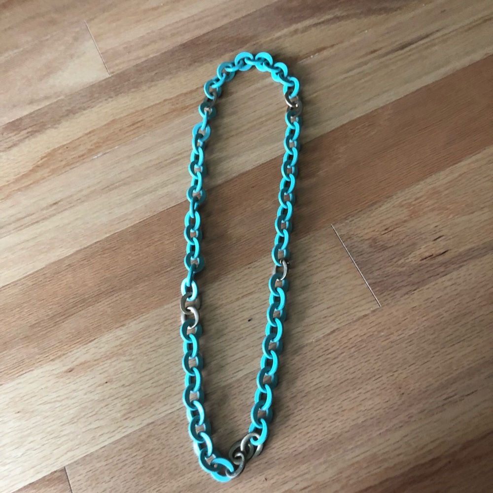Turquoise Resin necklace